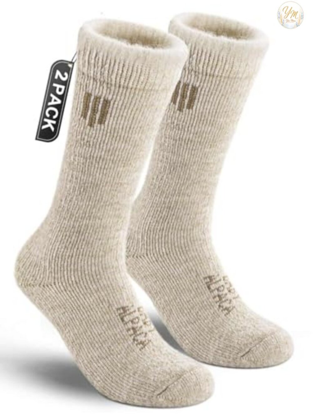 Alpaca Wool Heavyweight Thermal Boot Socks Hunting Hiking Working Thick